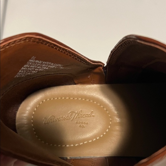 Women’s Brown Leather Slip-On Shoes - Picture 4 of 5